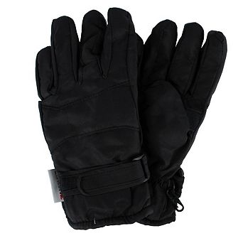CTM Kids' 3-6 Thinsulate Lined Waterproof Winter Gloves