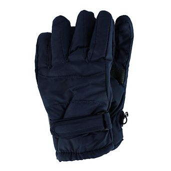 CTM Kids' 3-6 Thinsulate Lined Waterproof Winter Gloves