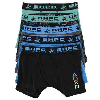 CTM Boy's Assorted Gaming Boxer Briefs (4 Pack)