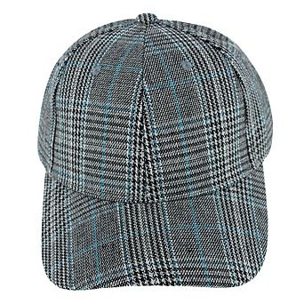 CTM Women's Plaid Trucker Hat