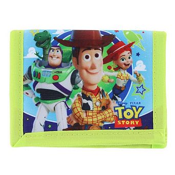 CTM Kid's Disney Toy Story Woody & Friends Hook & Loop Closure Fold Wallet