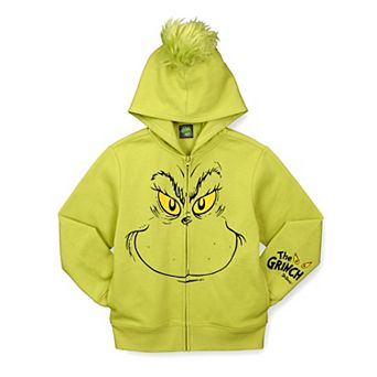 Boys 4-20 The Grinch Smirk Graphic Hoodie