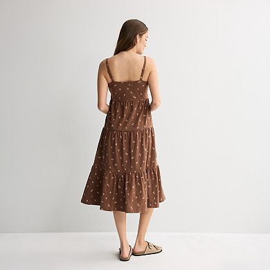 Juniors' SO Tiered Midi Dress