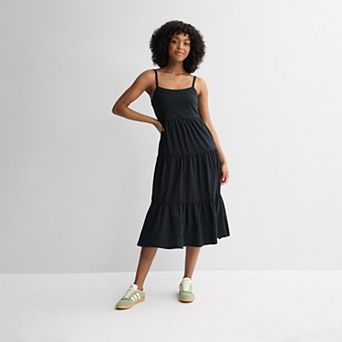 Juniors' SO® Tiered Midi Dress