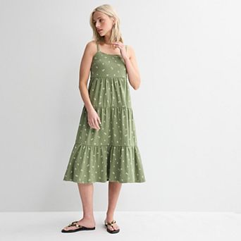 Juniors' SO® Tiered Midi Dress