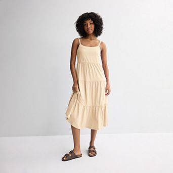 Juniors' SO® Tiered Midi Dress