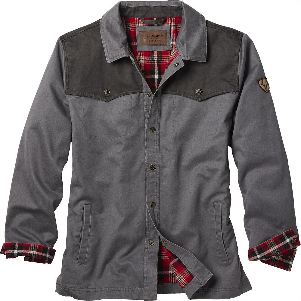 Men's Legendary Whitetails Lonestar Waxed Canvas Shirt Jacket