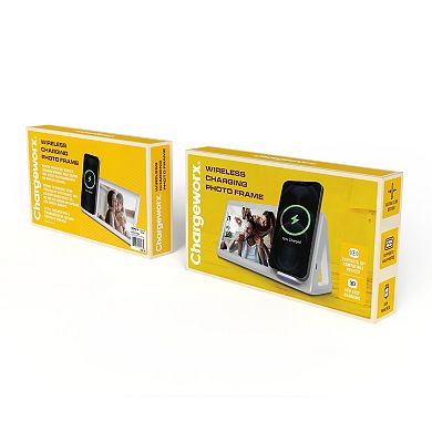 ChargeWorx Wireless Charging Photo Frame with 15W Fast Charging