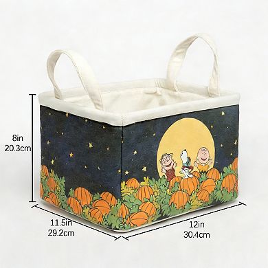 Celebrate Together™ Peanuts Great Pumpkin Canvas Storage Bin