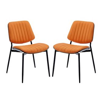PU Leather Dining Chair Set of 2