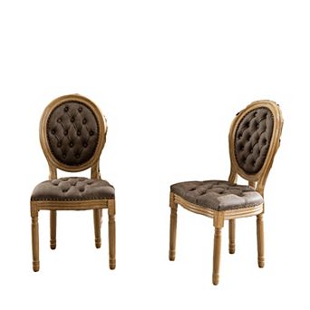 PU Dining Chair Set of 2