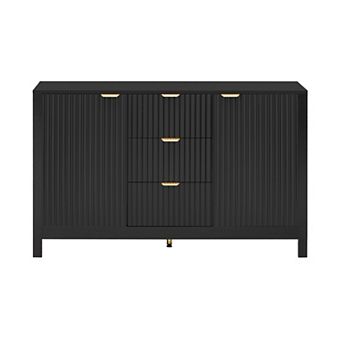 2-Door Storage Sideboard with 3-Drawers