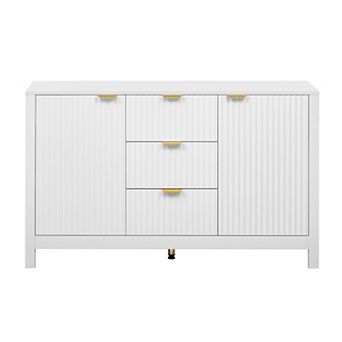 2-Door Storage Sideboard with 3-Drawers