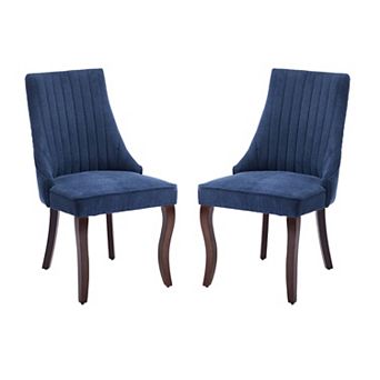 Linen Dining Chair Set of 2