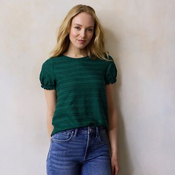 Women's LC Lauren Conrad Puff Sleeve Top