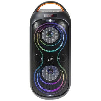 iLive Bluetooth Wireless Tailgate Speaker with LED Lights