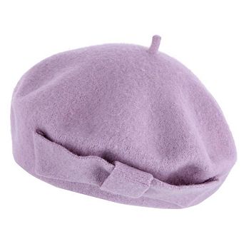 San Diego Hat Company Women's Wool Beret with Bow