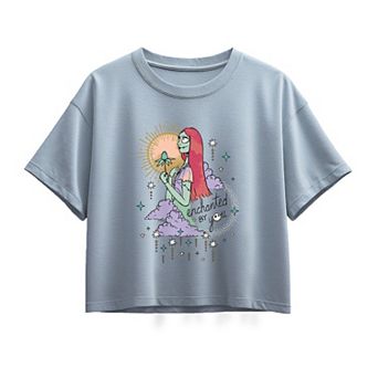 Girls Disney's The Nightmare Before Christmas Boxy Graphic Tee