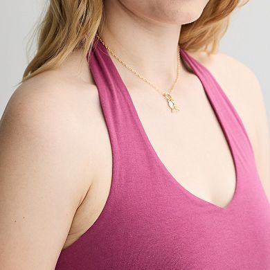 Juniors' SO® Cropped Halter Tank Top