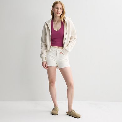 Juniors' SO® Cropped Halter Tank Top