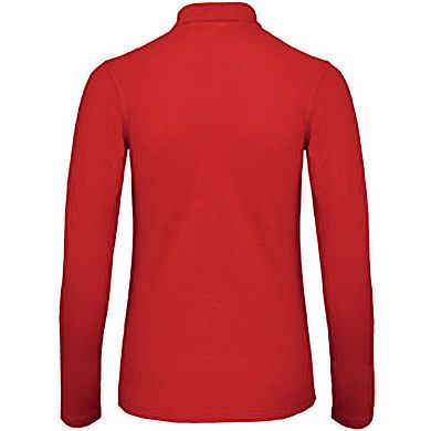 B&C ID.001 Womens/Ladies Long Sleeve Polo