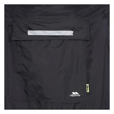 Trespass Qikpac Unisex Hooded Waterproof Packaway Poncho