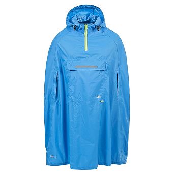 Trespass Qikpac Unisex Hooded Waterproof Packaway Poncho