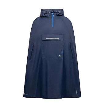 Trespass Qikpac Unisex Hooded Waterproof Packaway Poncho