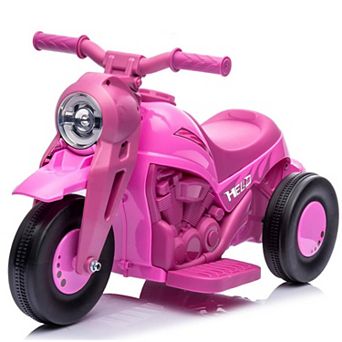 Ride-On Bubble Motorcycle for Kids, 6V Electric 3-Wheel Toy with Light, Music & Bubble Maker