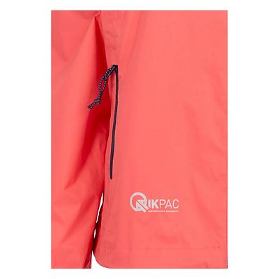Trespass Women's Qikpac Packaway Raincoat – Waterproof, Hooded, Windproof, Mid-Length, Fully Seam Taped