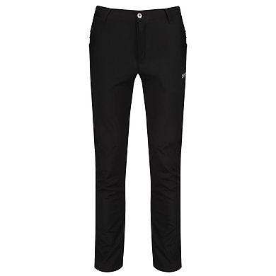 Regatta Great Outdoors Mens Adventure Tech Geo II Wind Resistant Regular Leg Softshell Trousers