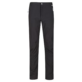 Regatta Great Outdoors Mens Adventure Tech Geo II Wind Resistant Long Leg Softshell Trousers