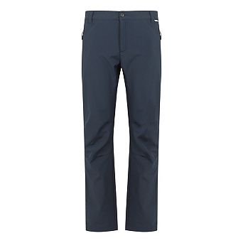 Regatta Great Outdoors Mens Adventure Tech Geo II Wind Resistant Long Leg Softshell Trousers