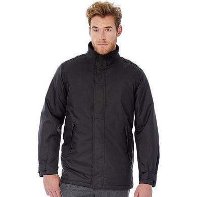 B&C Mens Real+ Premium Windproof Thermo-Isolated Jacket (Waterproof PU Coating)