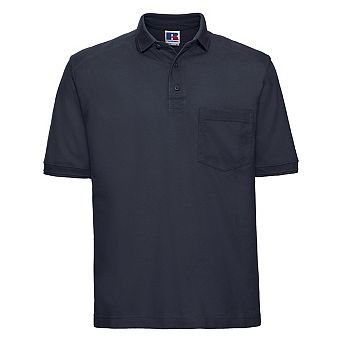 Russell Workwear Mens Heavy Duty Short Sleeve Polo Shirt