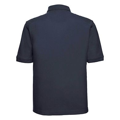 Russell Workwear Mens Heavy Duty Short Sleeve Polo Shirt