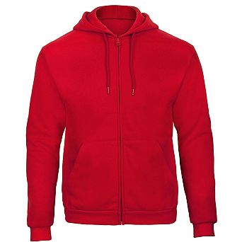 B&C Adults Unisex ID.205 50/50 Full Zip Hooded Sweatshirt