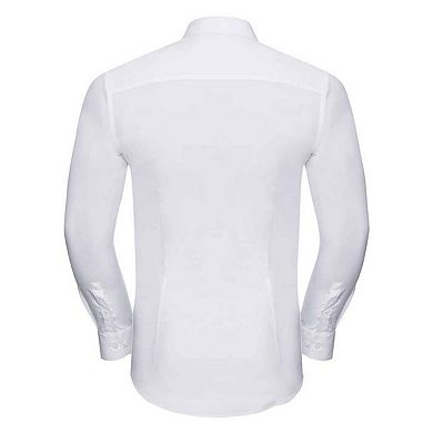 Russell Collection Mens Ultimate Stretch Long-Sleeved Formal Shirt