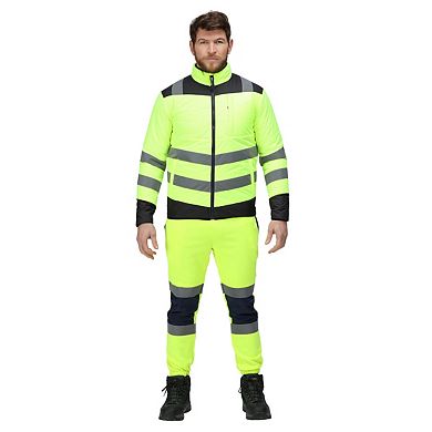Regatta Mens Two Tone Thermal Hi-Vis Jacket