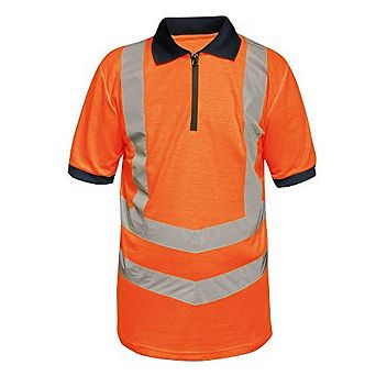 Regatta Professional Mens Hi-Vis Reflective Polo Shirt