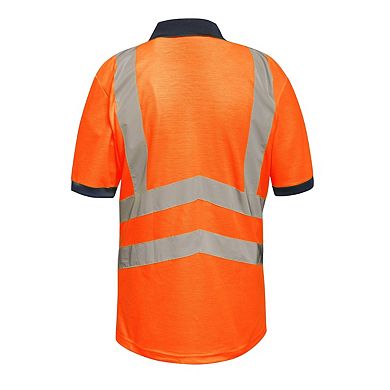 Regatta Professional Mens Hi-Vis Reflective Polo Shirt