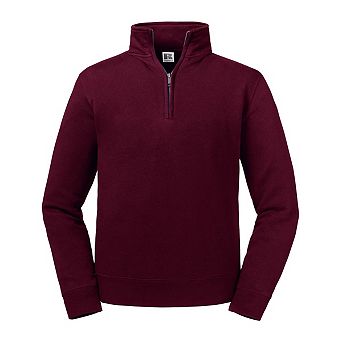 Russell Mens Authentic Quarter Zip Sweatshirt