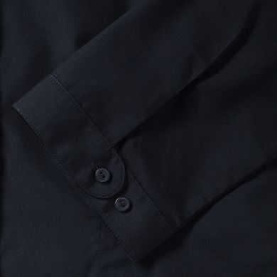 Russell Collection Ladies 3/4 Sleeve Poly-Cotton Easy Care Fitted Poplin Shirt