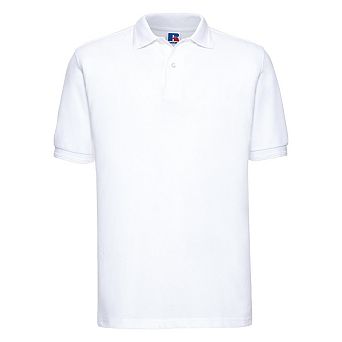 Russell Mens Ripple Collar & Cuff Short Sleeve Polo Shirt