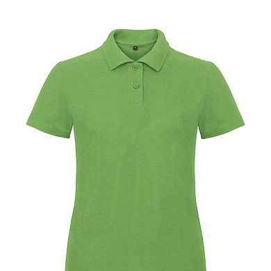 B&C Womens/Ladies ID.001 Pique Polo Shirt