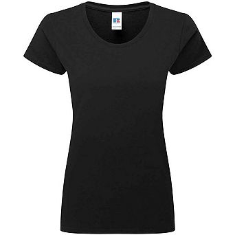Russell Womens/Ladies Authentic Ringspun Cotton Classic T-Shirt
