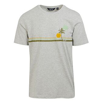 Regatta Mens Cline VIII Sunset Marl T-Shirt
