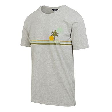 Regatta Mens Cline VIII Sunset Marl T-Shirt