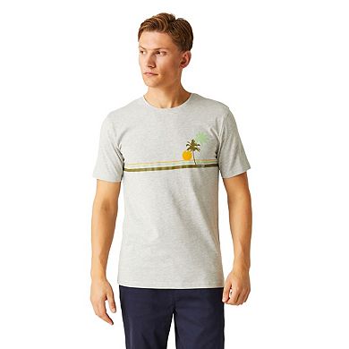 Regatta Mens Cline VIII Sunset Marl T-Shirt