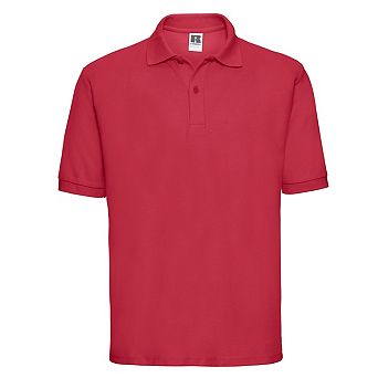 Russell Mens Polycotton Pique Polo Shirt